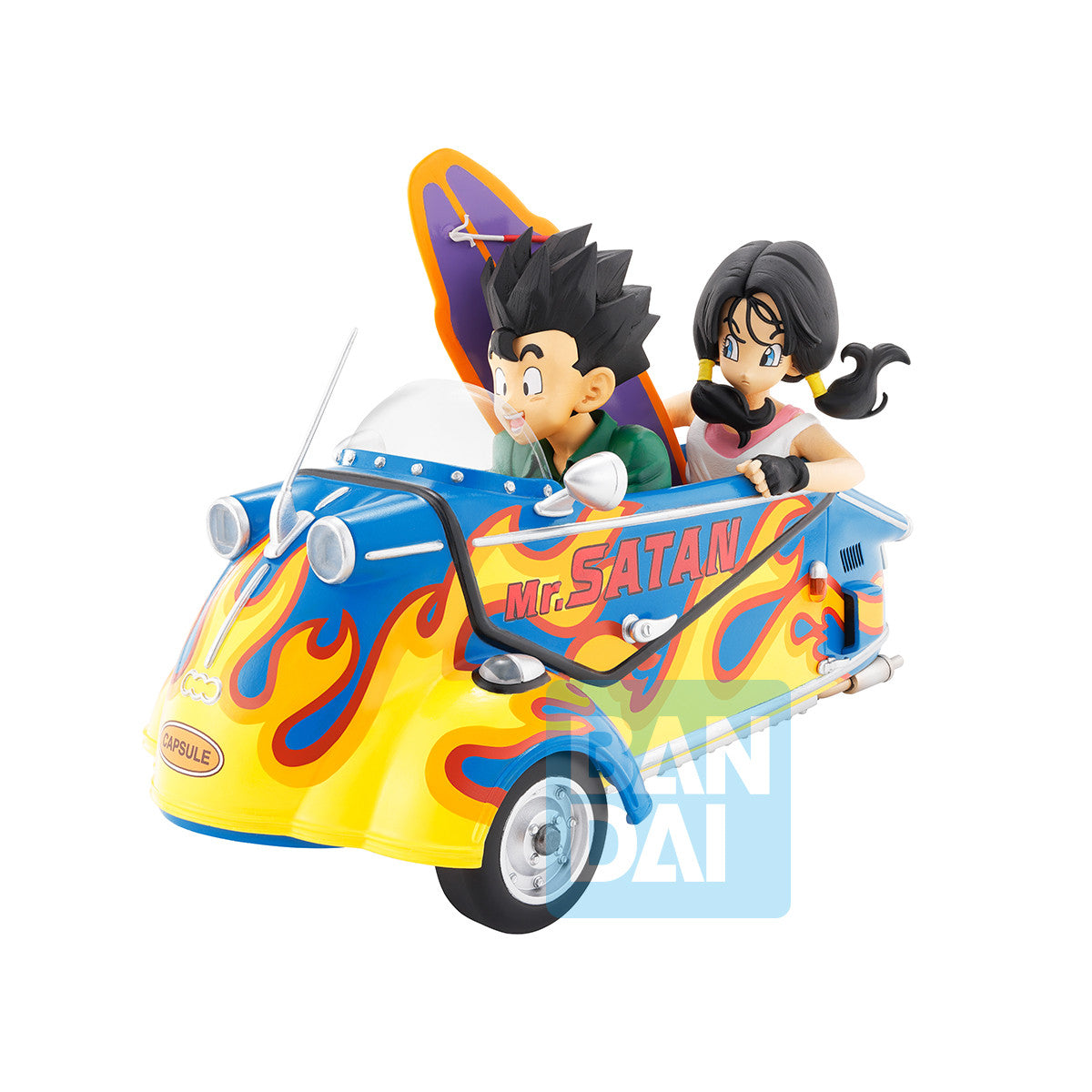 68985 - DRAGON BALL - ICHIBANSHO FIGURE FROM ICHIBANSHO - DRAGON BALL SNAP COLLECTION 2 - SON GOHAN & VIDEL - STATUA 10CM