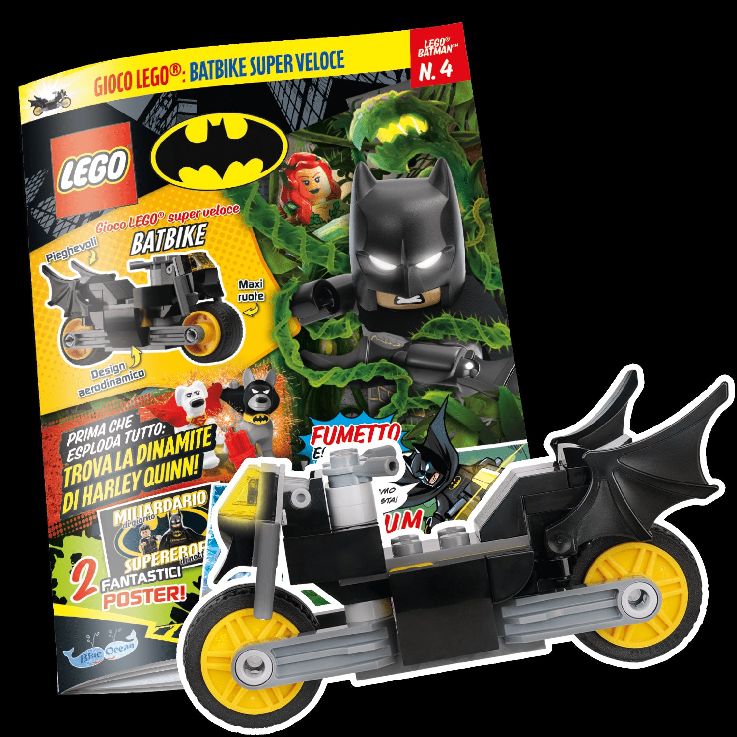LEGO BATMAN N.4 - BATBIKE