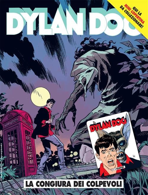 DYLAN DOG 441 - MINI COPERTINA - DYLAN DOG 62: I VAMPIRI