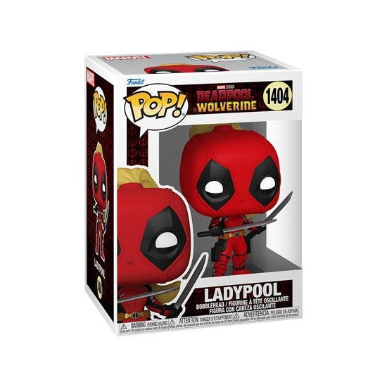 MARVEL: DEADPOOL&WOLVERINE - POP FUNKO VINYL FIGURE 1404 LADYPOOL 9CM