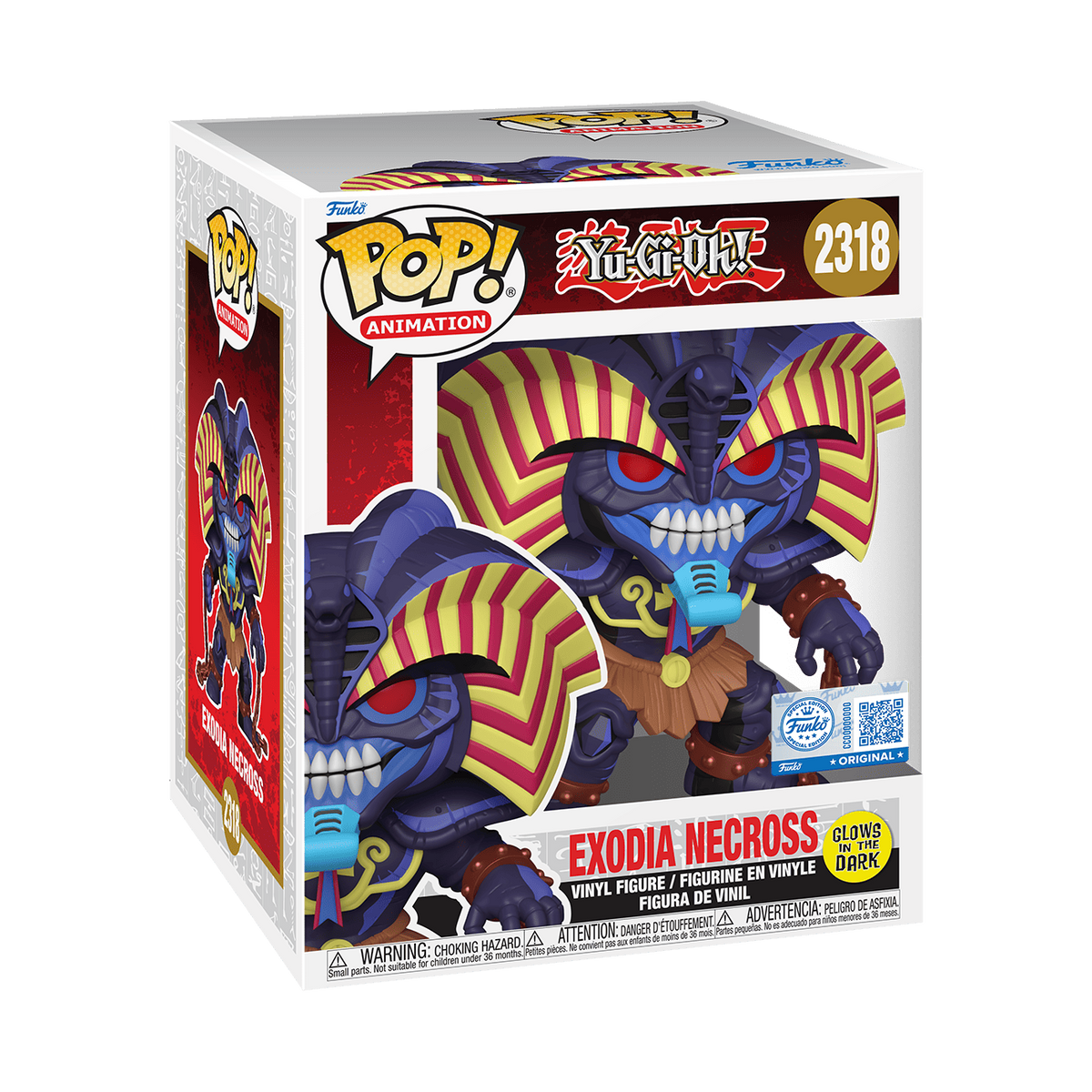 YU-GI-OH! - POP FUNKO VINYL FIGURE - EXODIA NECROSS(GW) 9CM FUNSIDE EXCL