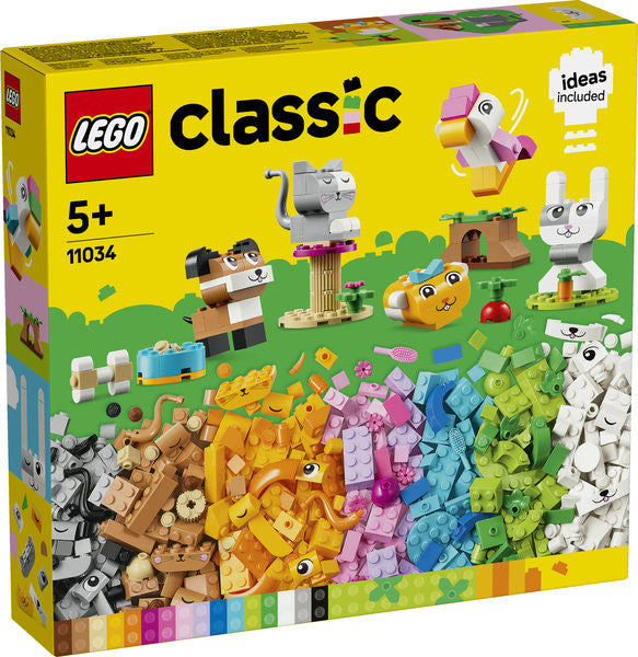 11034 - LEGO CLASSIC - ANIMALI DOMESTICI CREATIVI