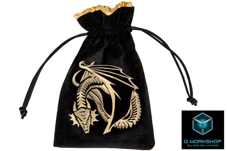 BDRA201 - BORSA PORTA DADI - DRAGO (ORO) - 55327