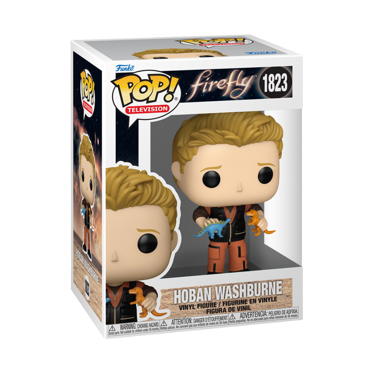 FIREFLY S2 - POP FUNKO VINYL FIGURE 1823 HOBAN WASHBURNE 9CM
