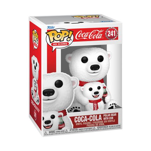 COCA-COLA - POP & BUDDY VINYL FIGURE 241 BEAR & CUB 9CM