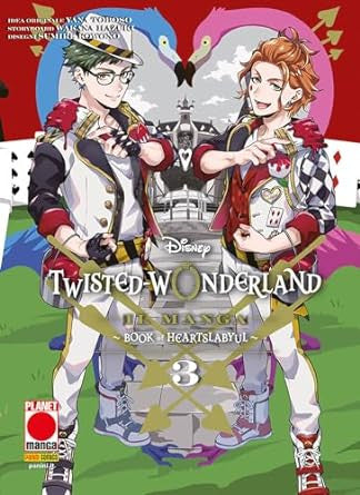 TWISTED WONDERLAND IL MANGA - BOOK OF HEARTSLABYUL VOL.3