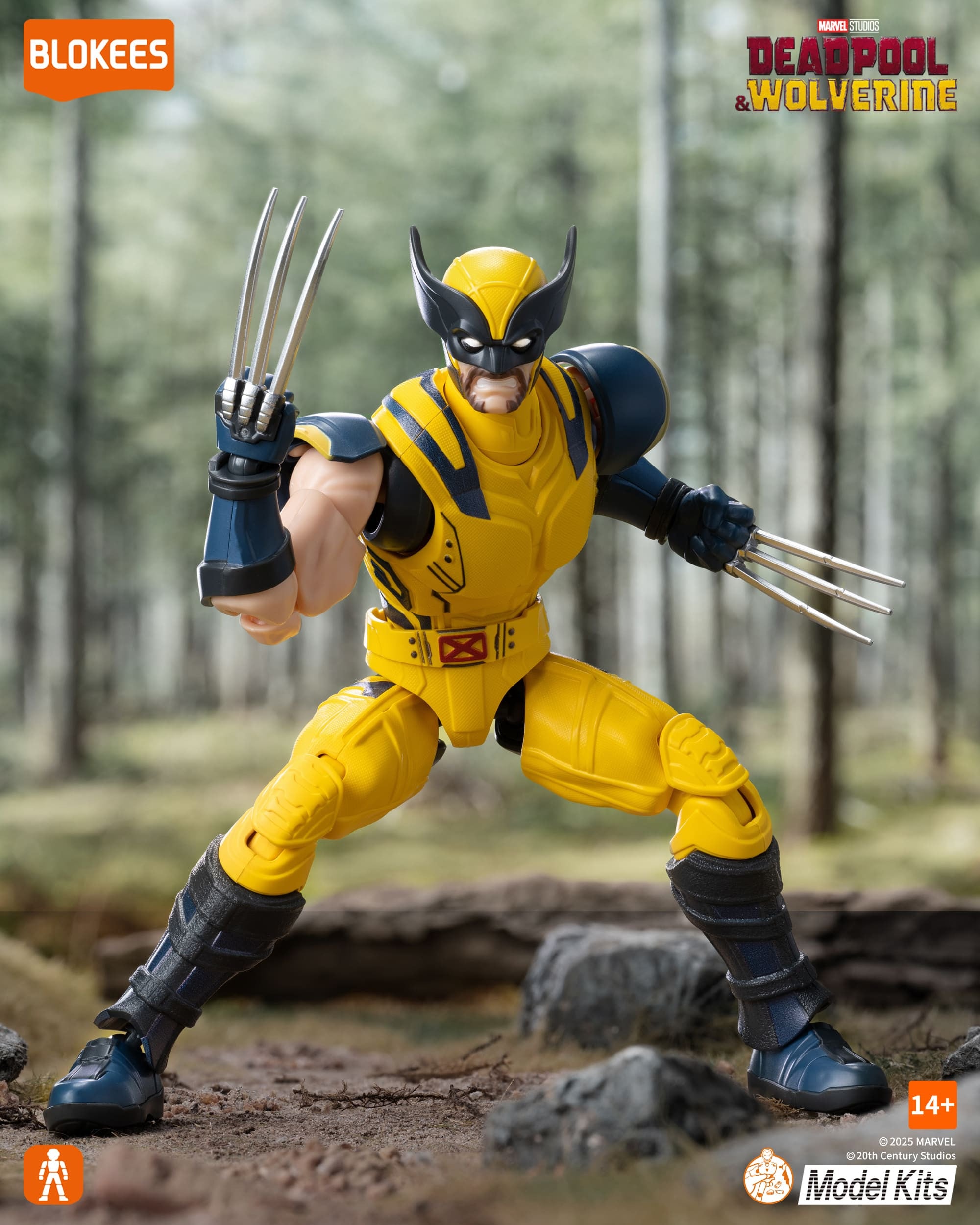 MARVEL HEROES - CHAMPION CLASS 05 WOLVERINE - MODEL KIT