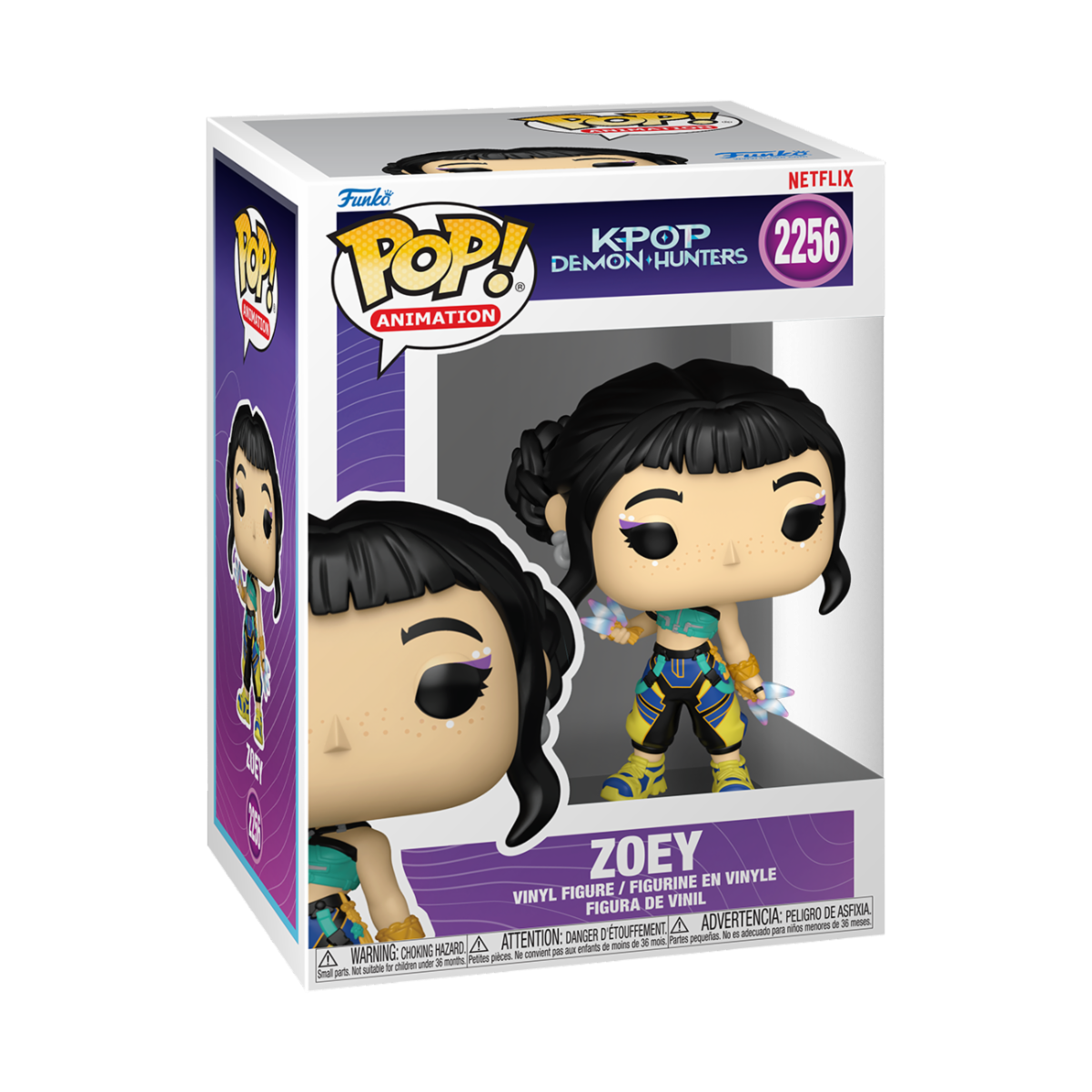 KPOP DEMON HUNTERS - POP FUNKO VINYL FIGURE 2256 ZOEY 9CM