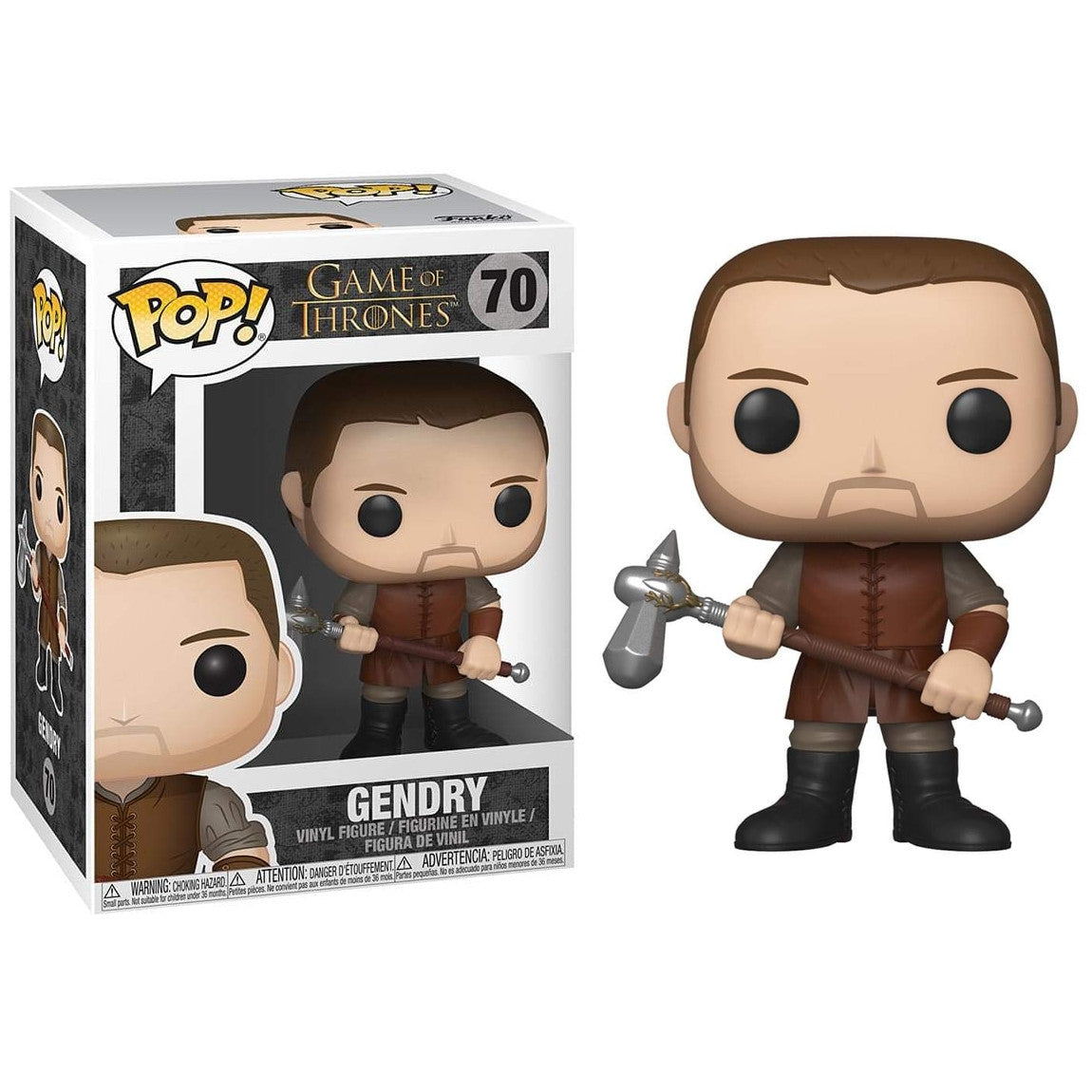 GAME OF THRONES - POP FUNKO VINYL FIGURE 70 GENDRY 9CM