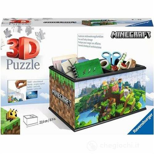 11286 9 - MINECRAFT - PUZZLE 3D - STORAGE BOX