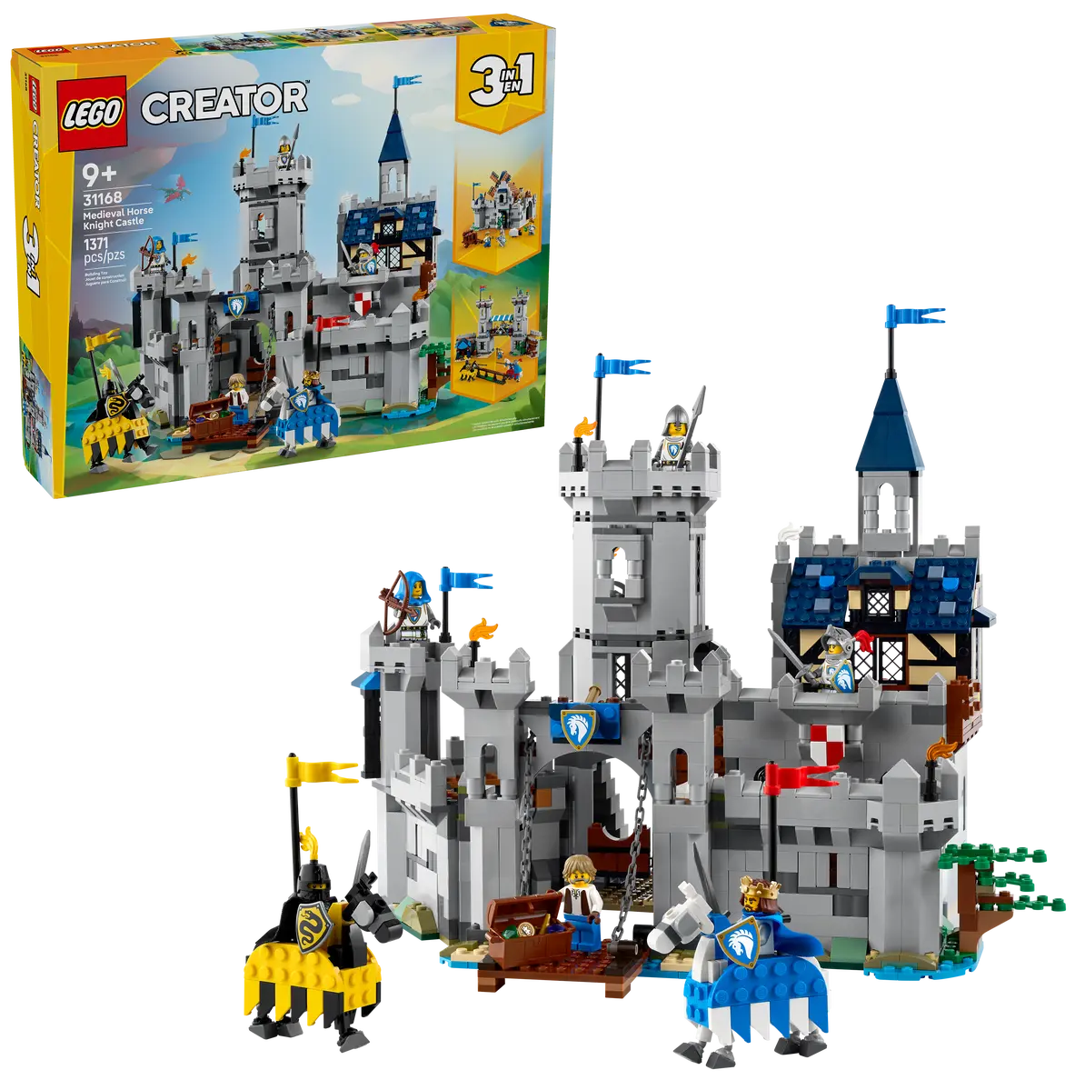 31168 - LEGO CREATOR - CASTELLO DEL CAVALIERE MEDIEVALE