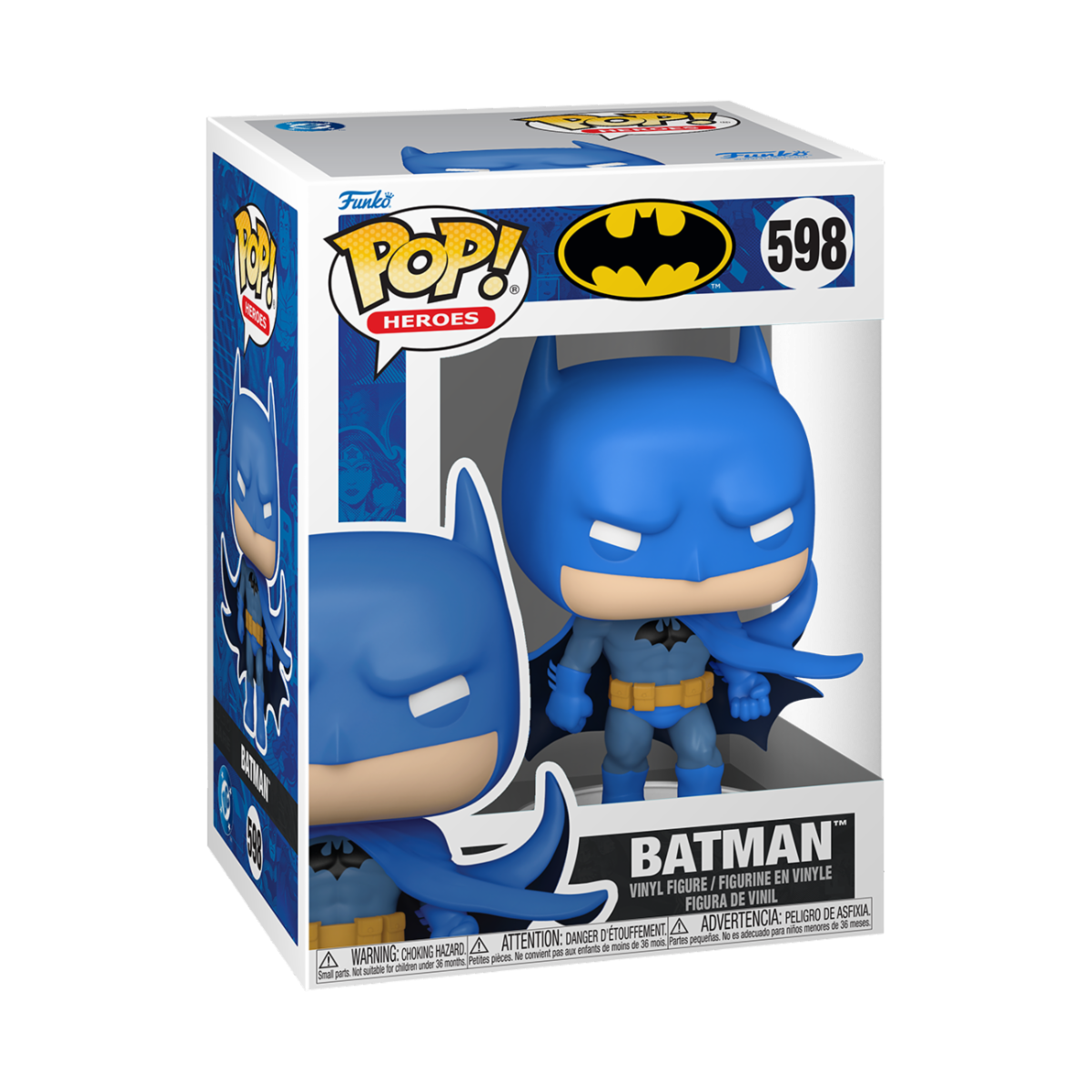 DC COMICS - POP FUNKO VINYL FIGURE 598 BATMAN 9CM