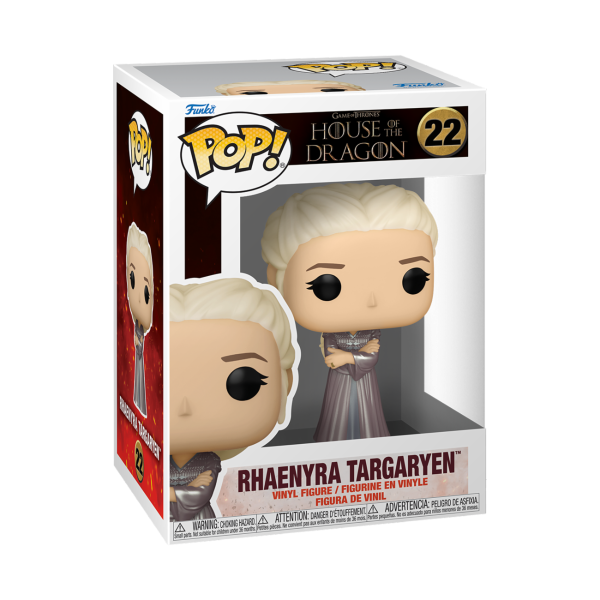 GAME OF THRONES: HOUSE OF THE DRAGON - POP FUNKO VINYL FIGURE 22 RHYNAERA 9CM