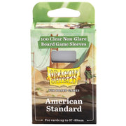 AT-60203 - 100 BUSTINE PER GIOCHI DA TAVOLO - DS BGS STANDARD AMERICAN - 57X89