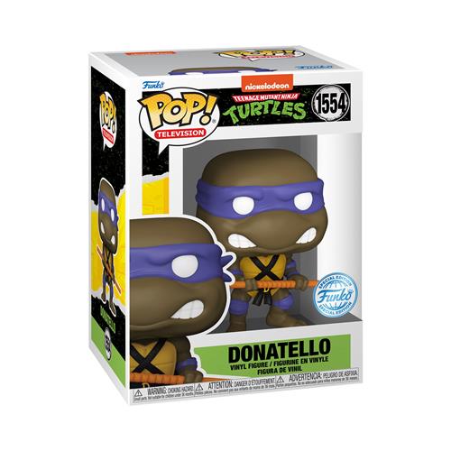 TEENAGE MUTANT NINJA TURTLES RETRO - POP FUNKO VINYL FIGURE 1554 DONATELLO 9CM