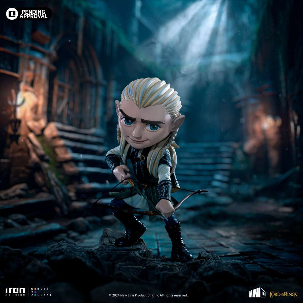 THE LORD OF THE RINGS - MINICO FIGURE - LEGOLAS - STATUA 15CM