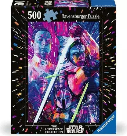 01340 - PUZZLE 500 PEZZI - STAR WARS COLLEZIONE IPERSPAZIO: AHSOKA
