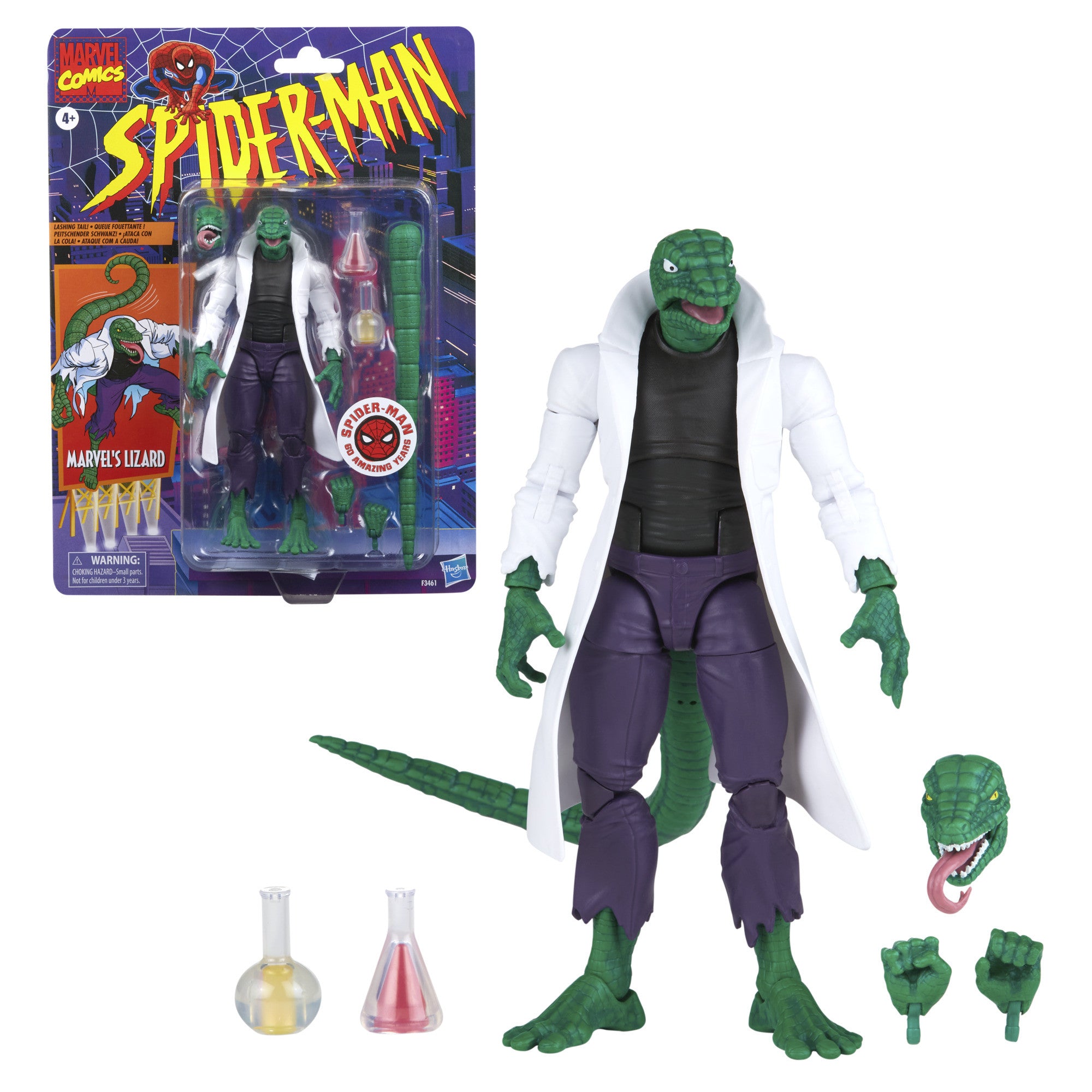 SPIDERMAN LEGENDS SERIES - LIZARD - ACTION FIGURE 15CM