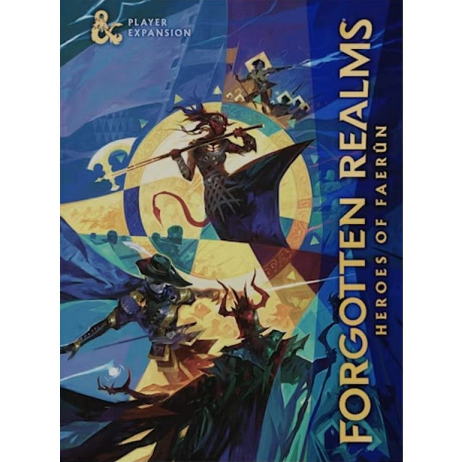 D&D 5.0 - FORGOTTEN REALMS: HEROES OF FAERUN - ALTERNATE COVER - ENG