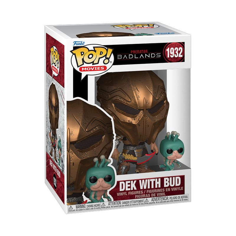 PREDATOR BADLAND - POP FUNKO VINYL FIGURE 1932 DECK WITH BUD 9CM