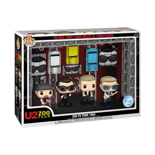 U2 - POP FUNKO MUSIC MOMENT DELUXE VINYL FIGURE 05 ZOO TV TOUR 1993