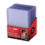81222 - 25 TOPLOADER 3" X 4" - CLEAR REGULAR