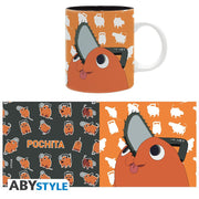 ABYMUGA380 - CHAINSAW MAN - TAZZA 320ML - POCHITA