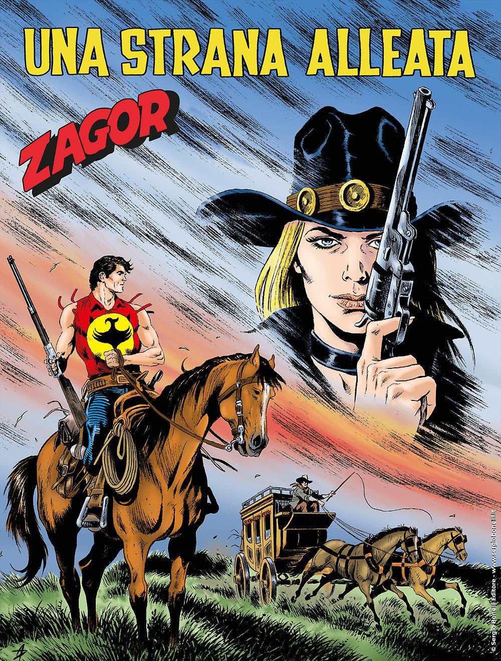 ZAGOR 712 (ZENITH GIGANTE 763) - UNA STRANA ALLEATA