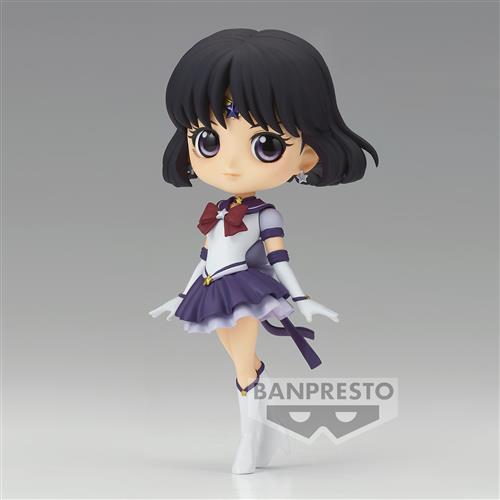 89106 -PRETTY GUARDIAN SAILOR MOON COSMOS THE MOVIE - Q POSKET - SAILOR SATURN (VARIANT POSE VER.) - STATUA 13CM