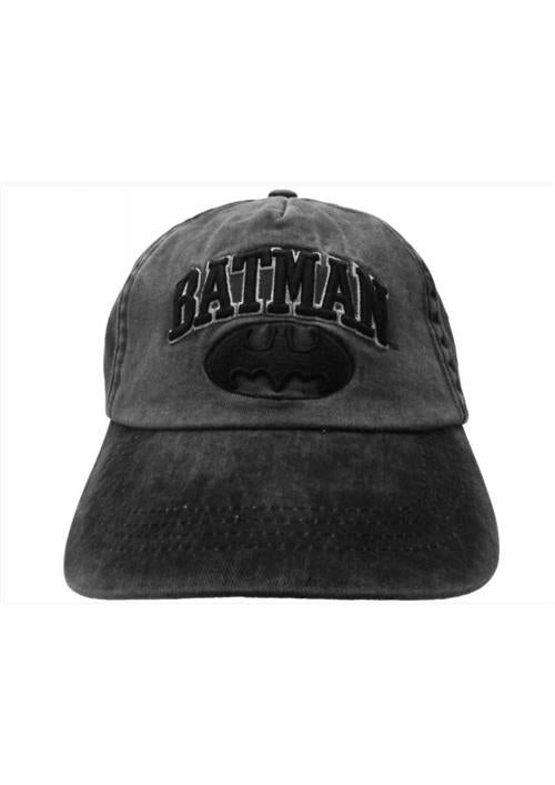 DC COMICS: BATMAN - BASEBALL CAP - GREY LOGO