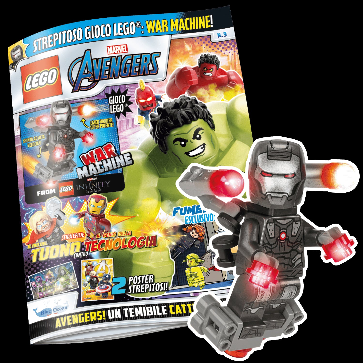 LEGO AVENGERS N.9 - WAR MACHINE