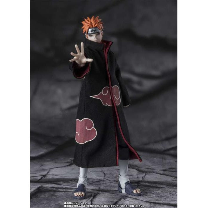 99815 - NARUTO SHIPPUDEN - SH FIGUARTS - PAIN TENDO SIX PATH RINNEGAN - STATUA 15CM