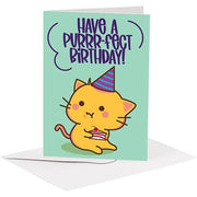 BIGLIETTO AUGURI - BA03 - KAWAII PURRR-FECT