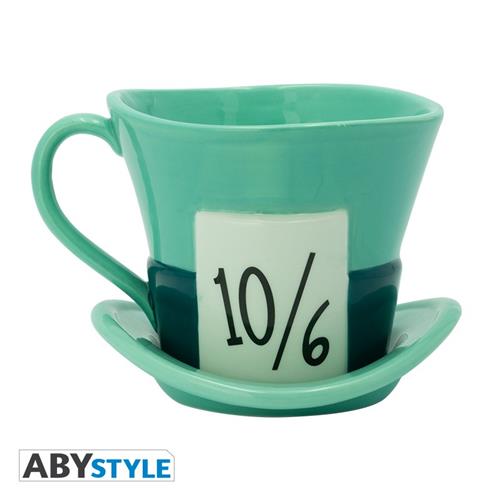 ABYMUG755 - DISNEY - TAZZA 3D 270ML - ALICE MAD HATTER HAT