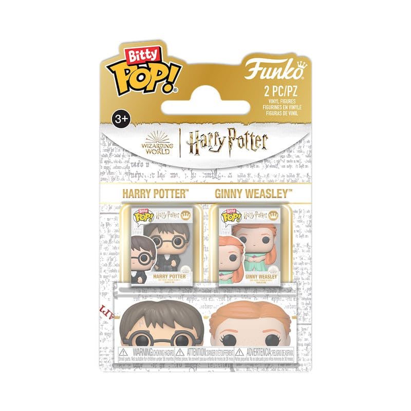 88940 - HARRY POTTER: GOBLET OF FIRE - POP FUNKO BITTY VINYL FIGURE - 2-PACK HARRY & GINNY