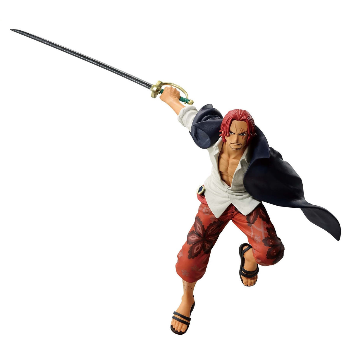 89564 - ONE PIECE - BATTLE RECORD COLLECTION - SHANKS - STATUA 17CM