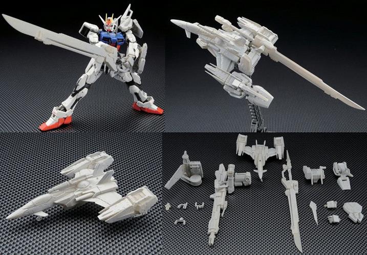 MK63052 - REAL GRADE - FX550 SKY GRASPER LAUNCHER / SWORD PACK - MODEL KIT 1/144