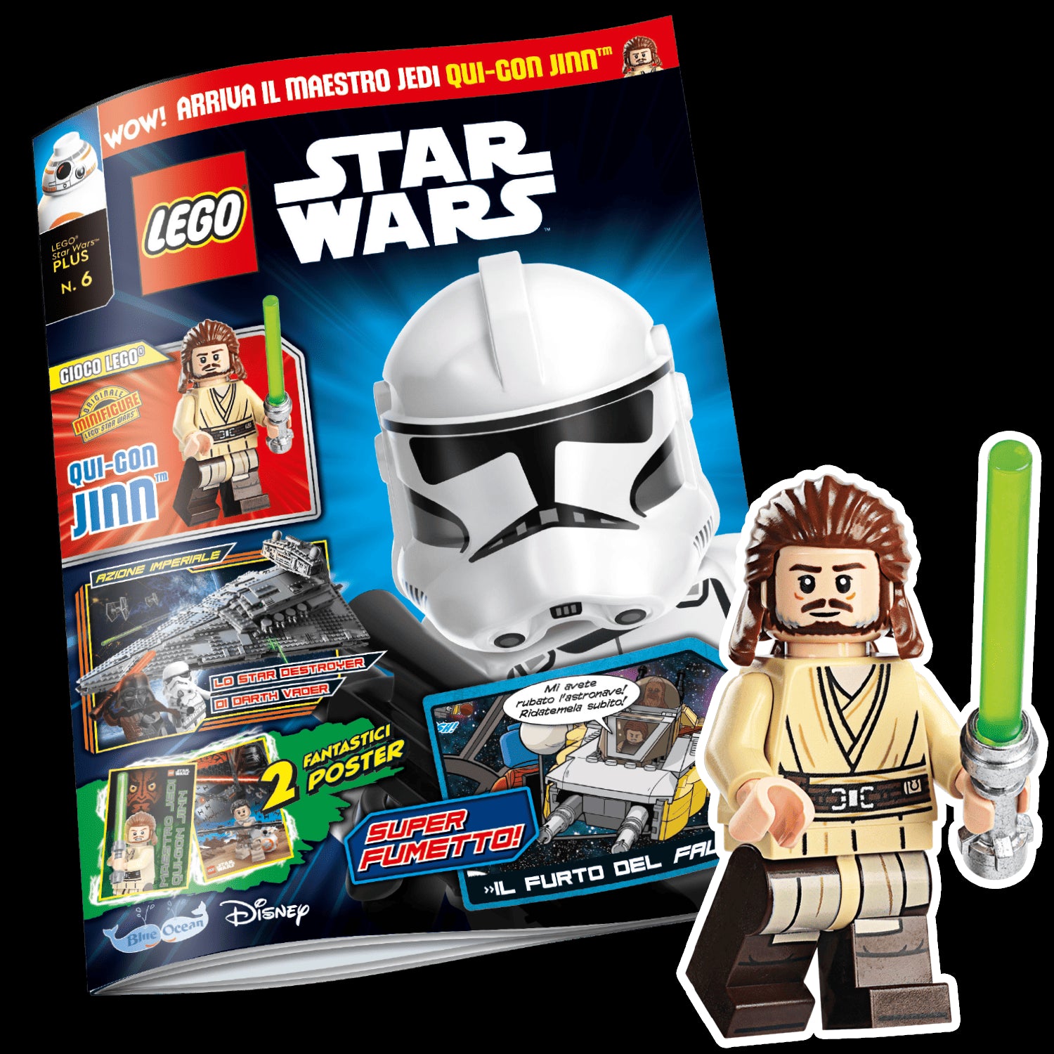LEGO STAR WARS PLUS N.6 - QUI-GON JINN