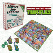 TEENAGE MUTANT NINJA TURTLES - SEWERS AND LADDERS BOARD GAME