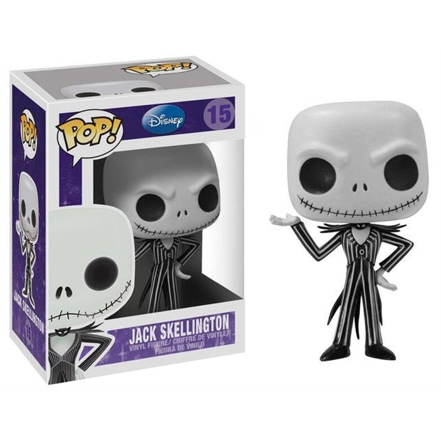 DISNEY NIGHTMARE BEFORE CHRISTMAS - POP FUNKO VINYL FIGURE 15 JACK SKELLINGTON 10 CM