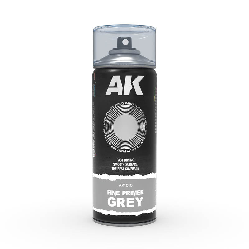 AK1010 - SPRAY - FINE PRIMER GREY - 400 ML