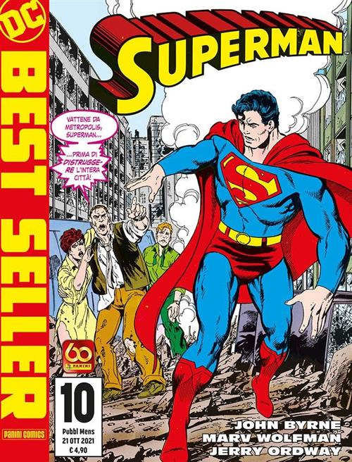 DC BEST SELLER NUOVA SERIE - SUPERMAN DI JOHN BYRNE 10