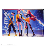 MAP6144 - POSTER IN ALLUMINIO GOFFRATO - GRUPPO HUNTR/X - KPOP DEMON HUNTERS