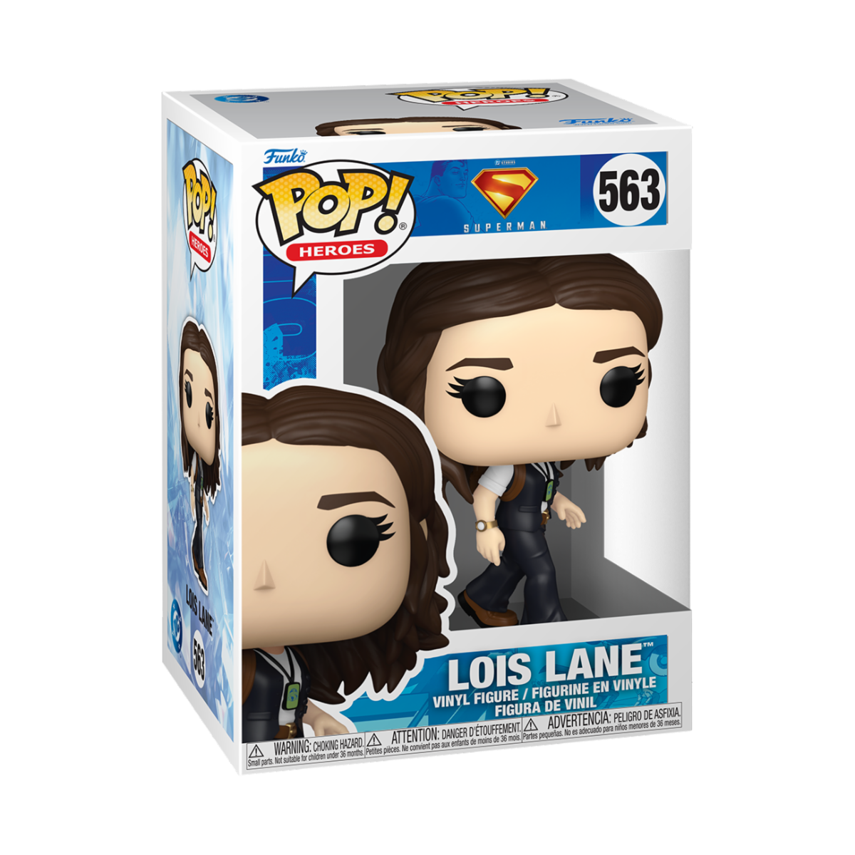 DC COMICS: SUPERMAN (2025) - POP FUNKO VINYL FIGURE 563 LOIS LANE 9CM