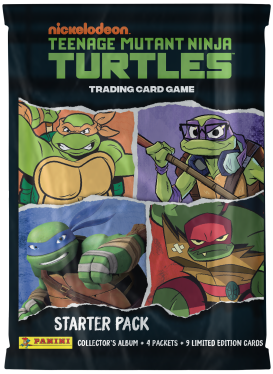 TEENAGE MUTANT NINJA TURTLES TRADING CARD GAME - STARTER PACK