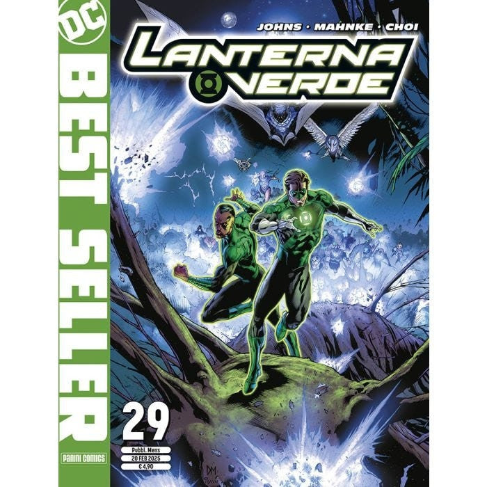 DC BEST SELLER - LANTERNA VERDE DI GEOFF JOHNS VOL.29