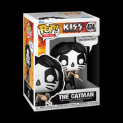 MUSIC: KISS - POP FUNKO VINYL FIGURE 474 THE CATMAN 9CM