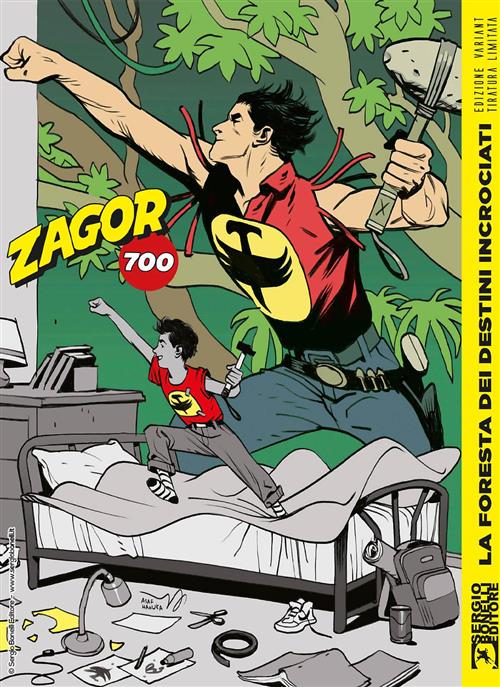 ZAGOR 700 (ZENITH GIGANTE 751) - LA FORESTA DEI DESTINI INCROCIATI - VARIANT