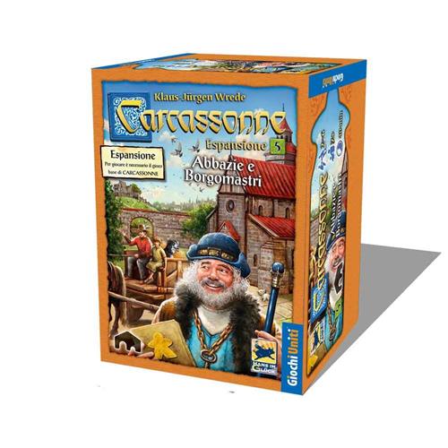 CARCASSONNE - ESPANSIONE 5 ABBAZIE E BORGOMASTRI NUOVA EDIZIONE