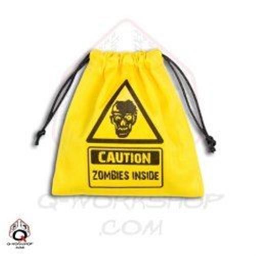 BZOM101 - BORSA PORTA DADI - ZOMBIE (GIALLO) - 55340